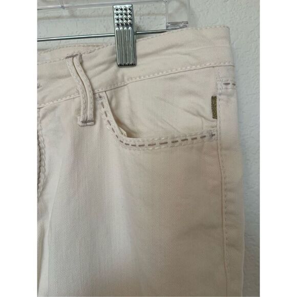 Meltin Pot Nicole PK style Bootcut Cream Denim Jeans NEW NWT - Picture 4 of 11